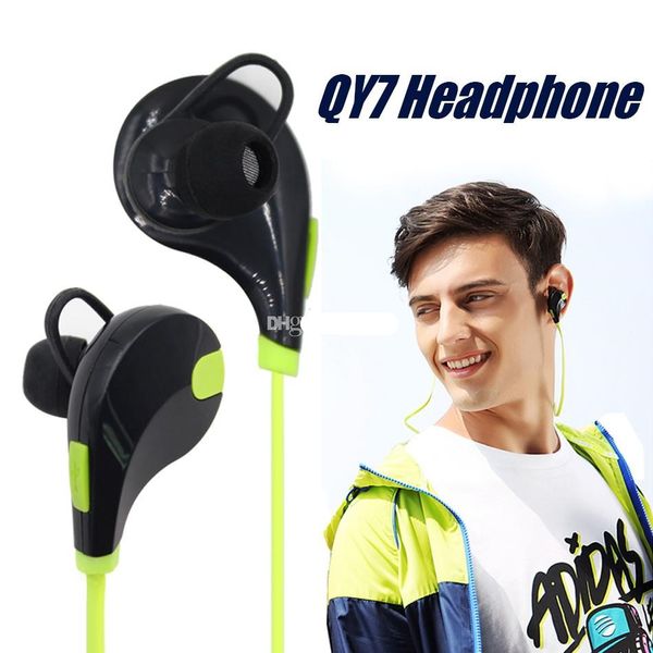 

bluetooth headphones neckband noise cancelling stereo headset sport in ear qy7 bluetooth 4.1 stereo earbuds microphone running headphones