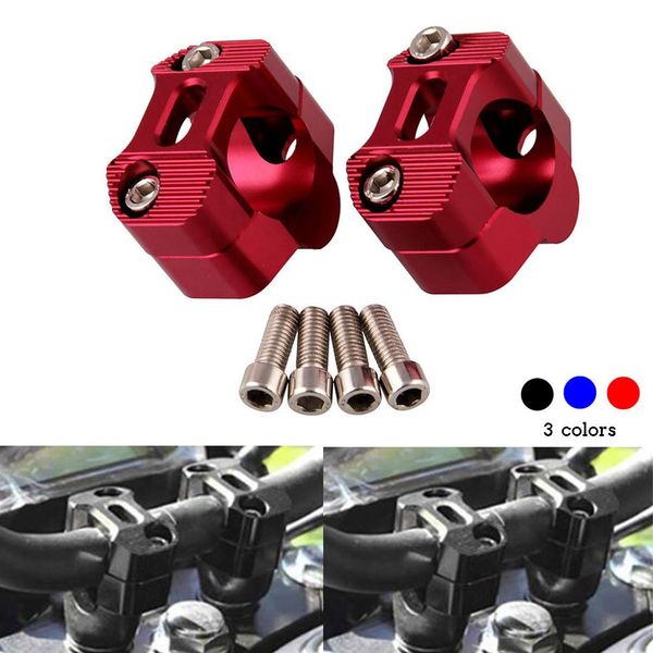 

aluminum grease rod clamps motorcycle handlebar risers 28mm 1 1/8in adjustable motorcycle repair accessories #627