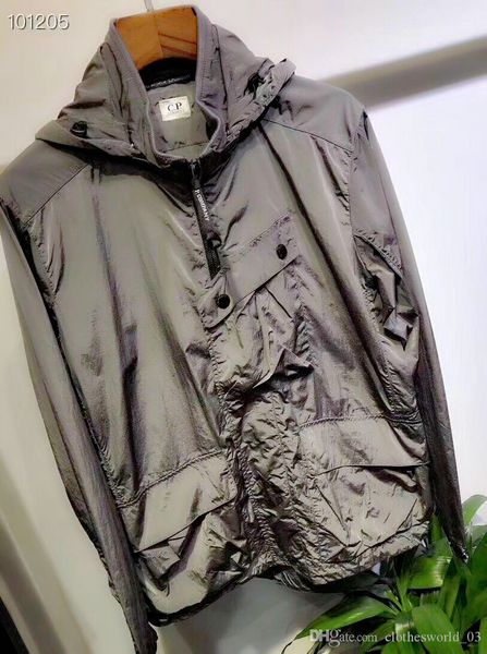 

быстрая перевозка груза 2019 новый камень осень ši мужская куртка бомбардировщика куртки и пальто остров камень синий воротник куртки нового, Black;brown