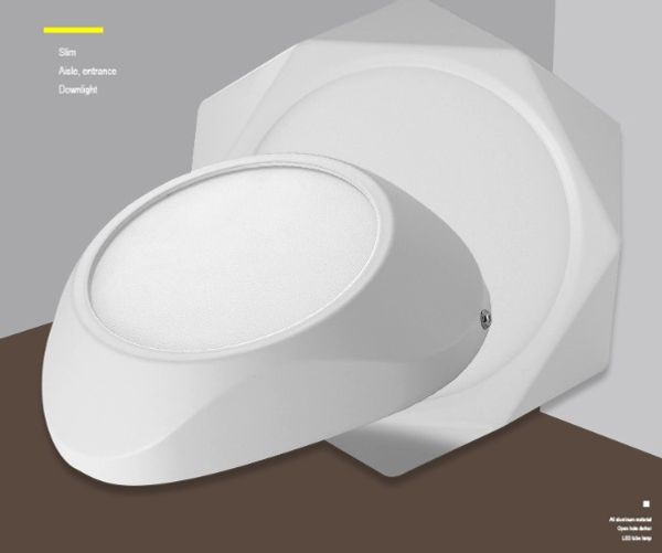 2019 Clearance Sale Creative Geometry Ceiling Lamp Led Lighting Modern Art Bedrooms Minimalist Restaurant Lounge Light 12w 18w Stock In Usa From