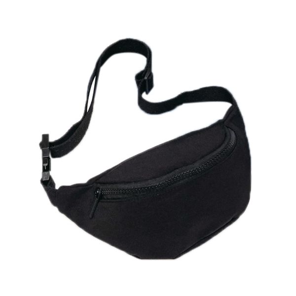 

new fashion children's bag waist bag chest coin purse snack pack women new hight quality women fanny pack(black
