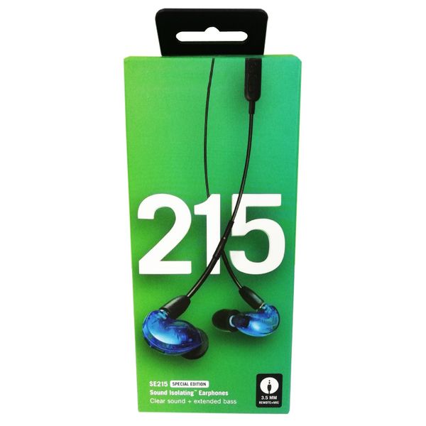 

SE215 Special Edition In-Ear Earphones Sound Isolating Earphones Headsets Handsfree Headphones Clear Sound plus Extended Bass