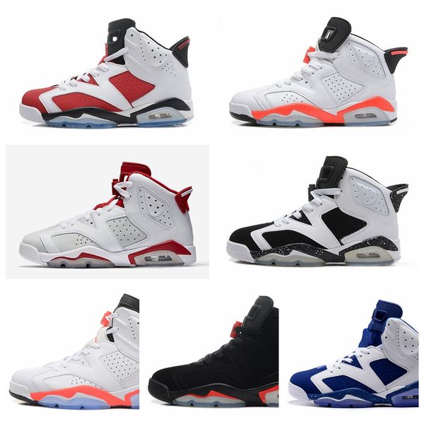 

2020 infrared bred 6 6s men basketball shoes gatorade carmine unc oreo tinker chrome black cat alternate designer sneakers trainers