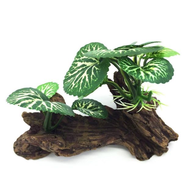 

plastic aquarium aquascaping artificial green plant fish tank ornament decoration clover foliage micro landscape crafts