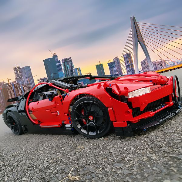 

3625 pcs legoed bugatti chiron 42083 super racing car building blocks technic mechanical bricks construction toys for adults
