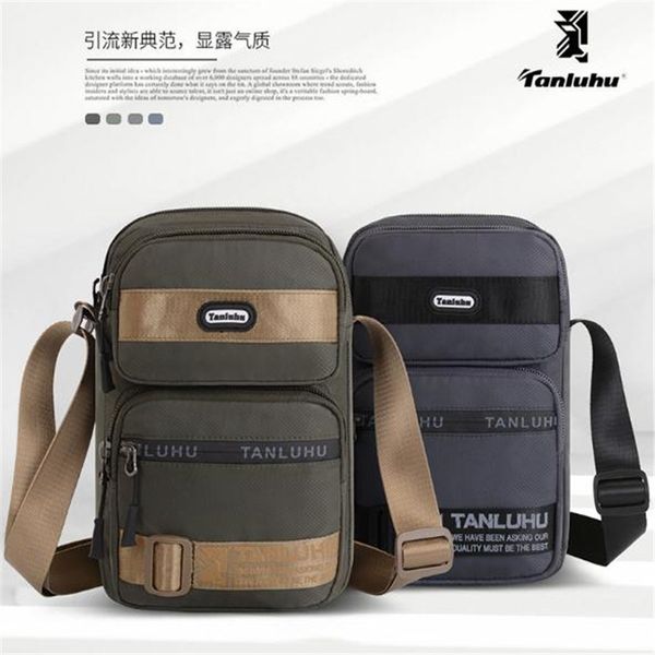 

new sports bag tanluhu 846 waterproof nylon men's bag shoulder outdoor hiking mobile