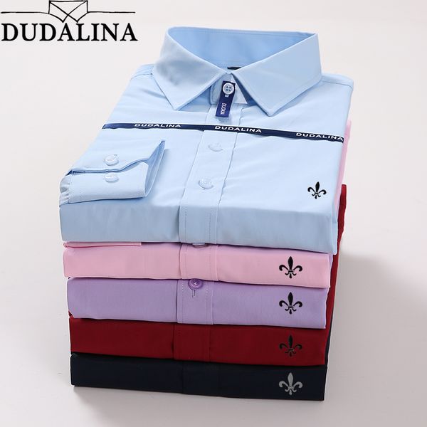 

dudalina plus size male men camisa masculina long sleeve blusa de frio male social masculina slim fit reserve, White;black