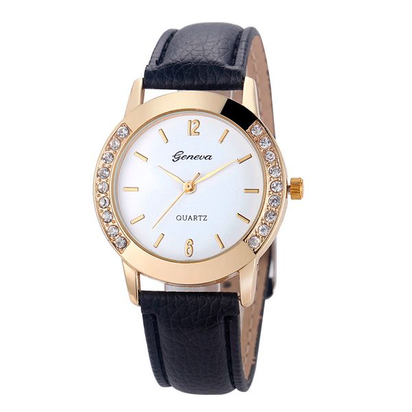 

fashion casual women watches diamond leather band analog quartz wrist watch luxury dress bracelet watch clock zegarek damski, Slivery;brown