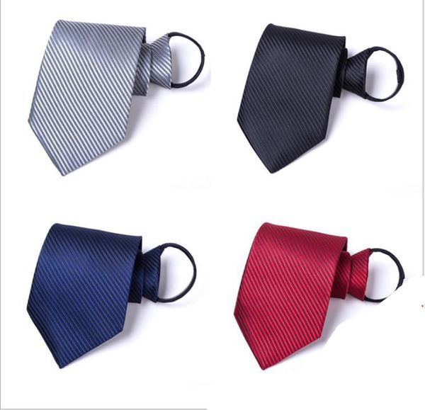 

9 cm lazy thick zipper business tie, Blue;purple