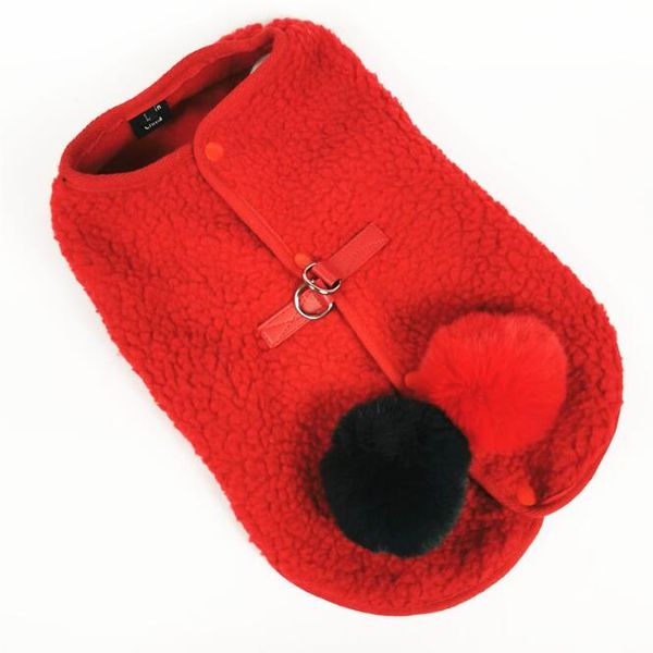 

dog clothes autumn and winter two feet dog coat cotton dog clothes winter vest styles red pink blue colors warm jackets for dogs