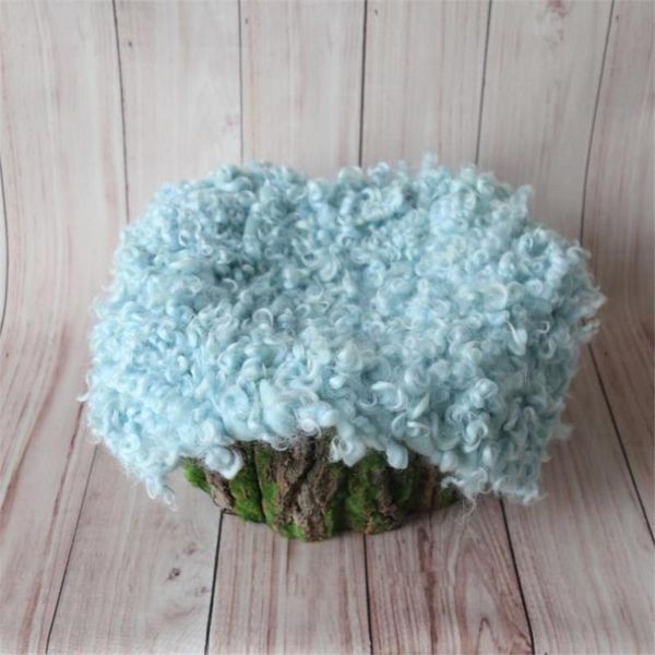 

baby flokati rug blanket newborn wool curly blanket layer fabric newborn baby basket filler stuffer