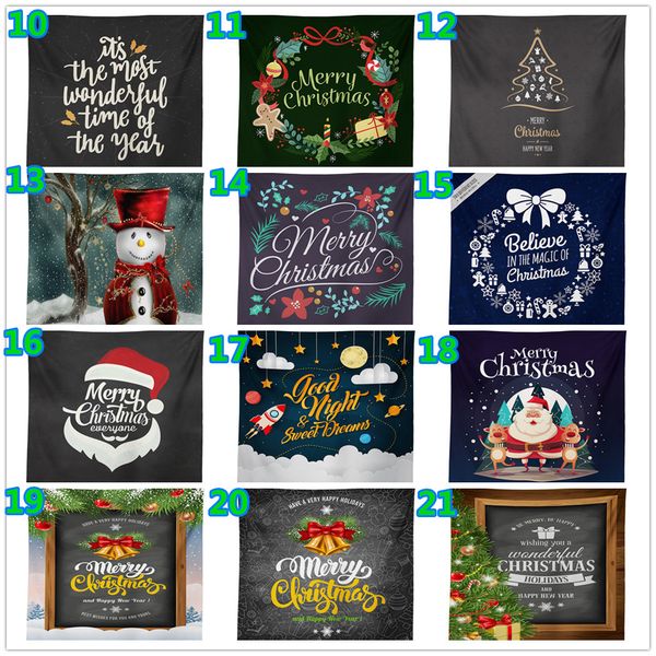 

customized polyester tapestry 500 styles 150*130cm beach towel hippie yoga mat promotion gift or& advertisement christmas series