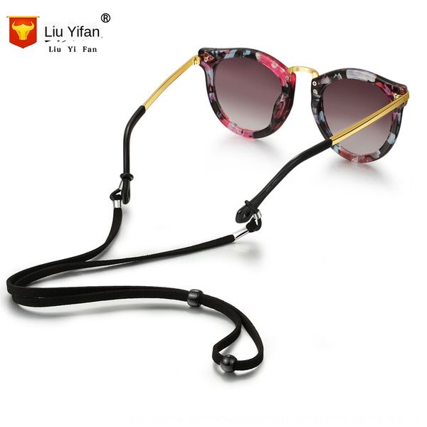 

anti-slip lanyard movement adjustable chain suede rope anti-slip rope lanyard movement adjustable glasses glasses chain suede, Blue