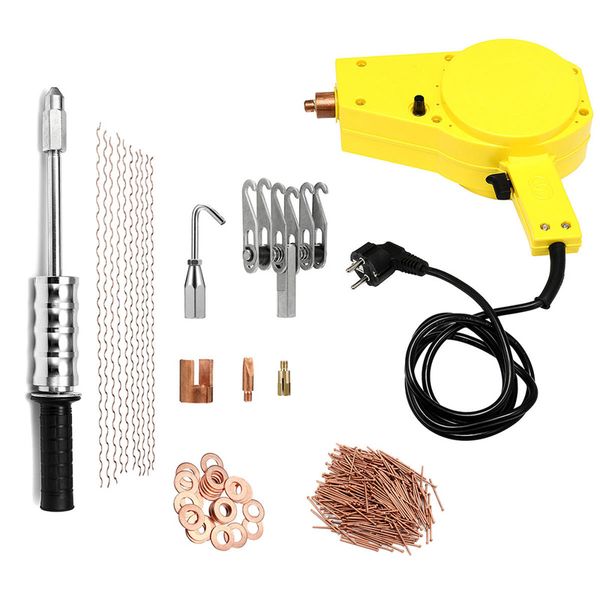 

220v 2000w stud welding slide hammer dent puller panel beater removal repair tool kit for auto body