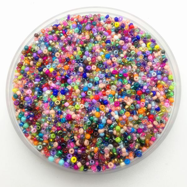 

2mm 3mm 4mm mix color charm czech glass seed beads diy bracelet necklace for jewelry making diy accessories