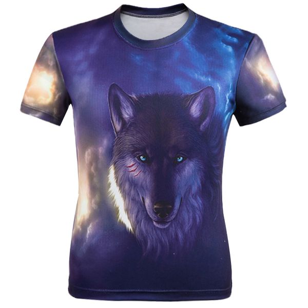 

2019 bian yi long men fashion t-shirt wolf print hipster funny t-shirt men summer casual street hip-hopt-shirt man 5xl, White;black