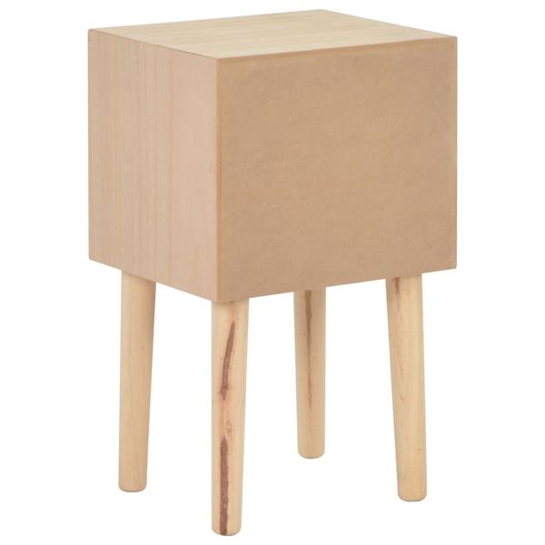 

тумбочка с 2 ящиками 30x25x49.5 cm твердая pinewood мебель для столовой