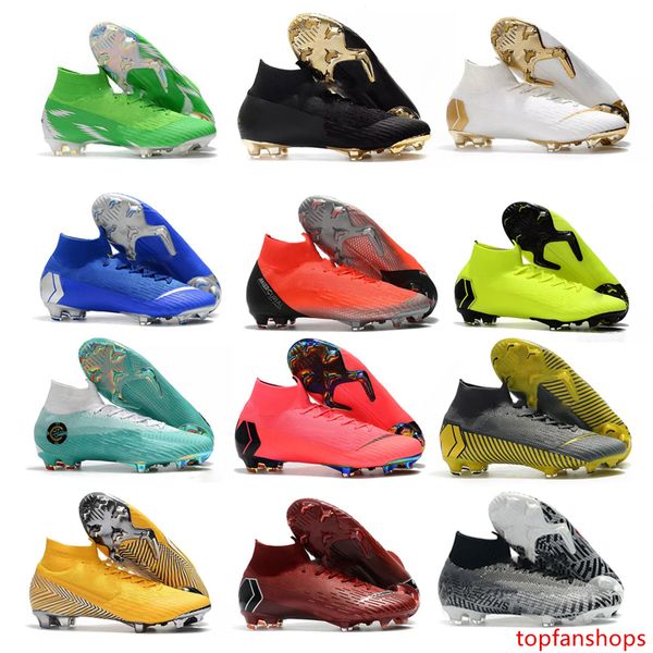

new soccer shoes gold 2019 cr7 soccer cleats mercurial superfly men cr7 fg children ronaldo womens football boots