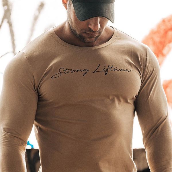 

joggers sport man running gym high-elasticity t-shirt men long sleeve fitness t shirt men's solid gyms bodybuilding t-shirt tee, Black;blue