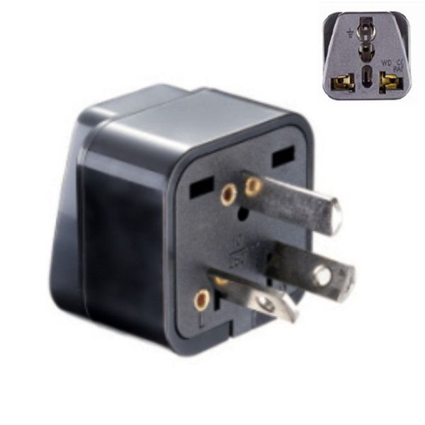 

10pcs/lot universal us uk eu to au australia plug travel wall ac power outlet adapter socket converter white transform plug