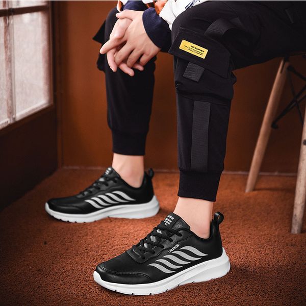 

fashion jogging walking running shoes for men women leather sports shoes designer trainers sneakers homemade brand made in china size 39-44, White;red