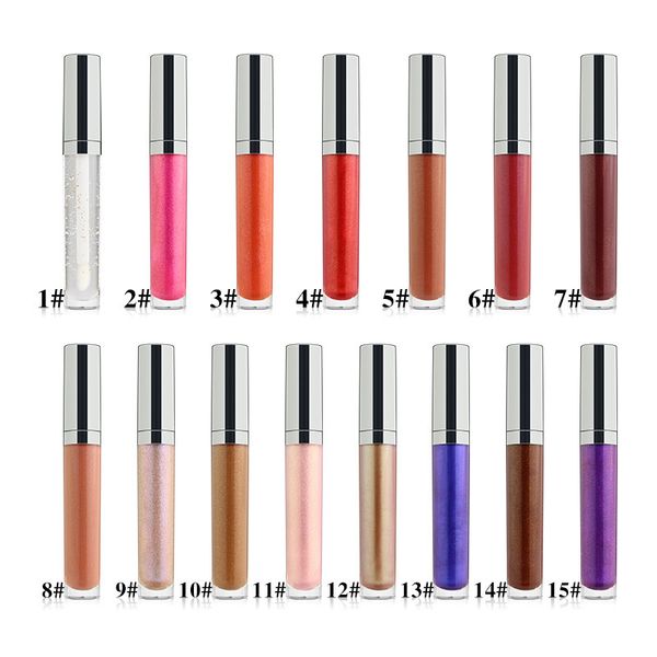 

waterproof long lasting 15 colors lip gloss no label makeup lip gloss lipstick shimmer glossy lip gloss liquid lipstick lipgloss for women