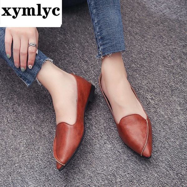 

woman flats shallow shoes women espadrilles grandmother shoes slip on flat black loafers casual zapatos mujer