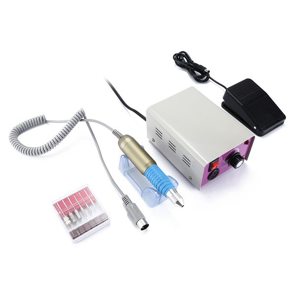 

25000rpm electric nail drill machine acrylic nail file drill manicure pedicure kit glazing machine electric polisher set