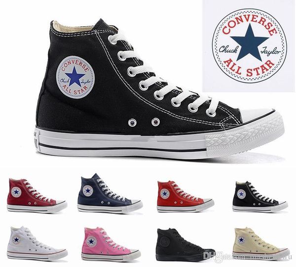 

2019 size35-45 Новый унисекс низкий топ высокий топ взрослых женщин мужская звезда холс