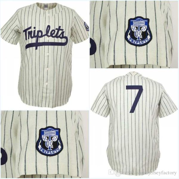 

Binghamton Triplets 1965 Home Jersey Any Player or Number Stitch Sewn All Stitched High Quality Free Shipping Baseball Jerseys