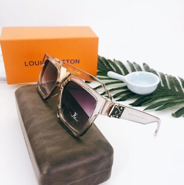

m0039 black-green pilot sunglasses, sonnenbrille glasses, gafa de sol sonnenbrille designer luxury sunglasses, brand new box 1louisvuitton, White;black