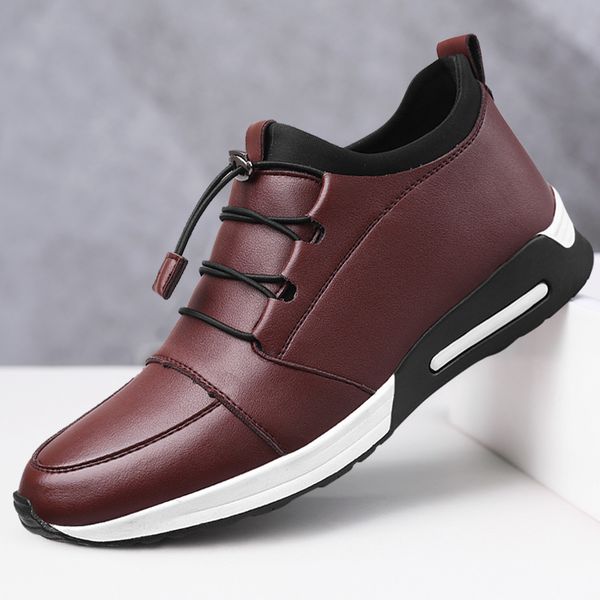 

leather shoes men loafers mens casual black sneakers designer shoes men 2020 chaussure homme sapato masculino tenis hombre cs09