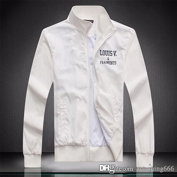 

new designer men's jacket luxury letter print jacket men's fashion brand high-quality locomotive windrunner designer coat jacket m, Black;brown