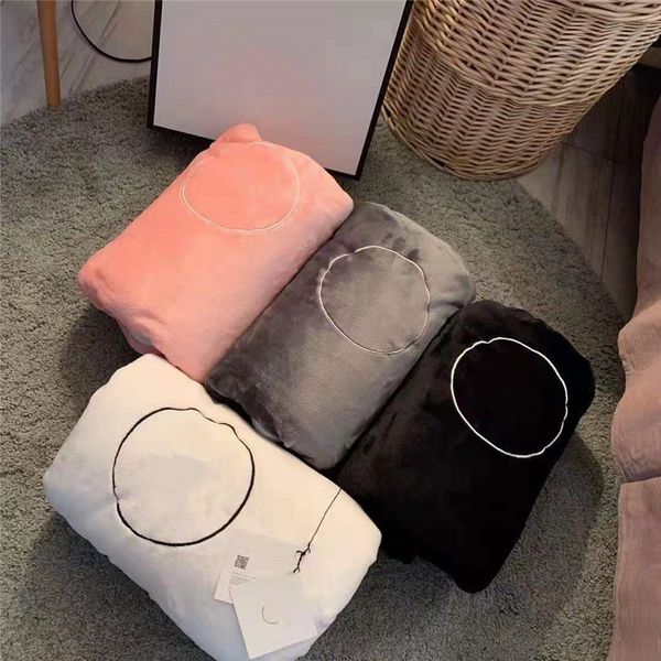 

new arrival flannel fleece blanket 4 optional colors soft comfortable material 200cm*150cm white black gray pink with opp bag in