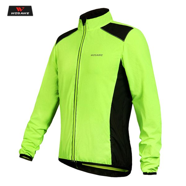 

wosawe motorcycle jacket giubbotto moto men's windbreakers reflective windproof windcoat riding motocross jackets light cycling