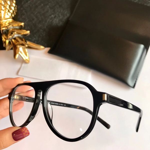

wholesale- eyeglasses for men women myopia brand designer glasses frame clear lens with original case, Silver
