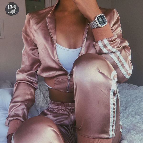 

tracksuit women zipper hoodies sweatshirt and pants 2 pieces set 2019 female pullover and fashion trousers suit, White