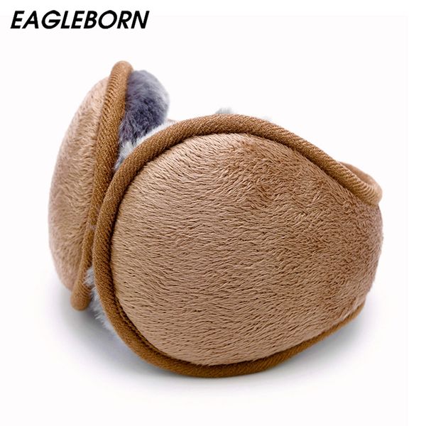 

brand new arrival winter fleece warmer earmuff for men women foldable ear warmers ear bag adjustable warm plush earmuffs earflap, Blue;gray
