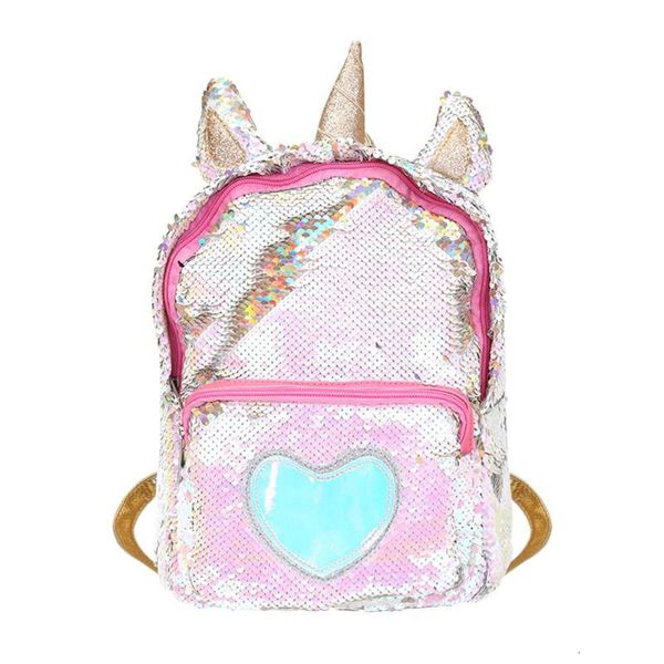 

cute women's backpack ladies heart sequins backpacks shiny shoulder bag girl preppy schoolbags mochilas feminina sac a dos 2019