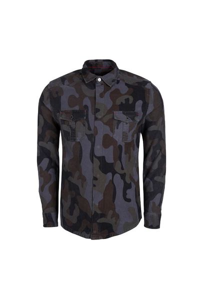 

dequell male shirt 6055n955, White;black