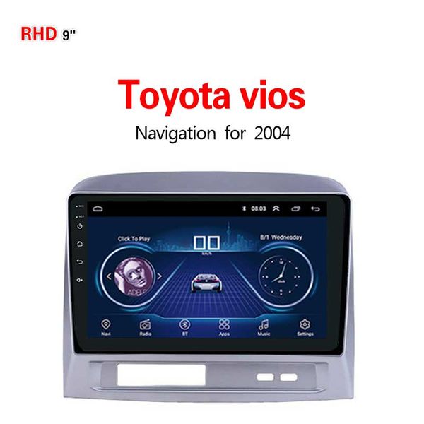 

lionet gps navigation for car vios 2004 9inch rt1066x