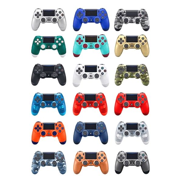 

2019 bluetooth wirele p 4 controller for p 4 vibration joy tick gamepad p 4 game controller for ony play tation with retail box dhl