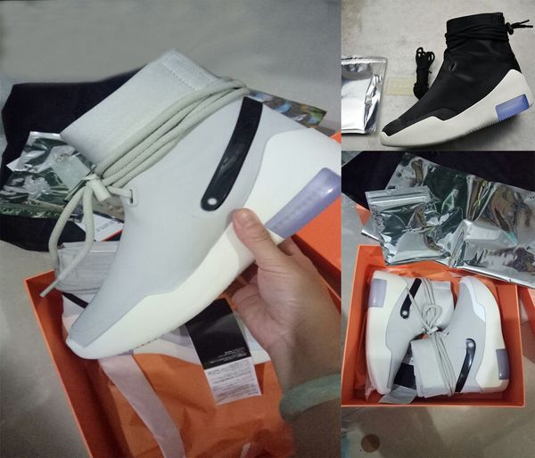 

dhl transport the latest authentic shooting black bone men's basketball shoes sports shoes zoom cage at9915-001 belt box