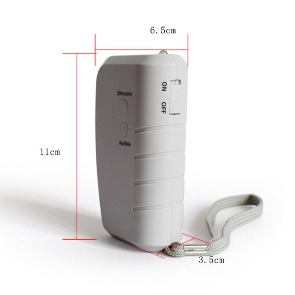 

battery powered handheld dog repeller ultrasonic infrared dog deterrent portable pet dog trainer