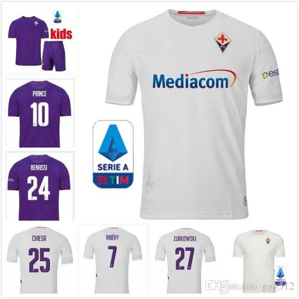 

man + малыши 19 20 fiorentina трикотажных изделий футбола начало pezzella chiesa milenkovic 2019 2020 рибери maglia lirola pedro away белые, Black;yellow