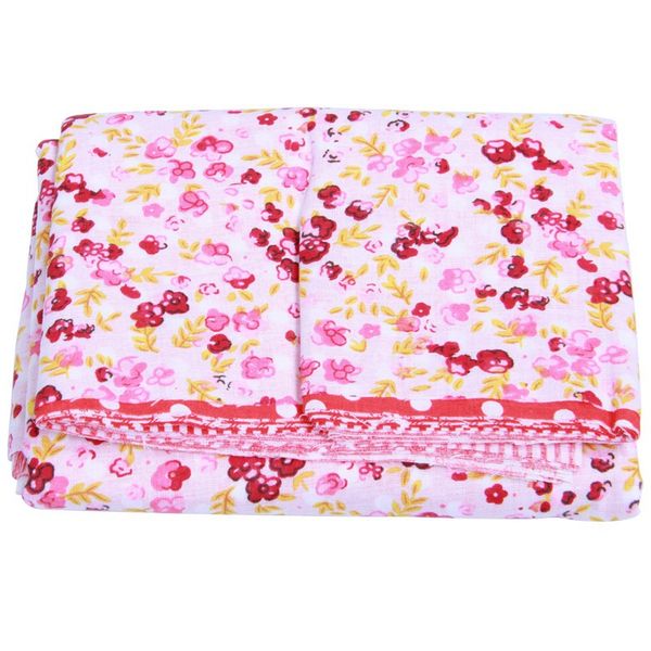 

practical boutique 7pcs 50cm*50cm cotton small floral plain printed cotton fabric for cloth sewing patchwork quilting handmade