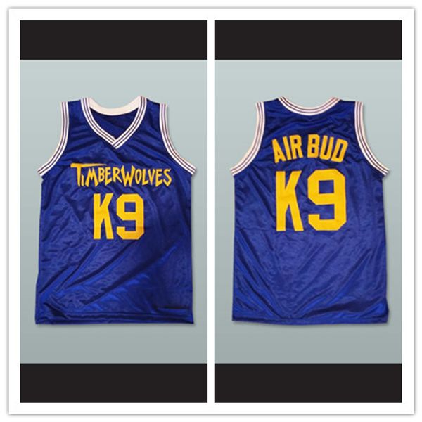 

Air Bud K9 Timberwolves Blue Basketball Jersey