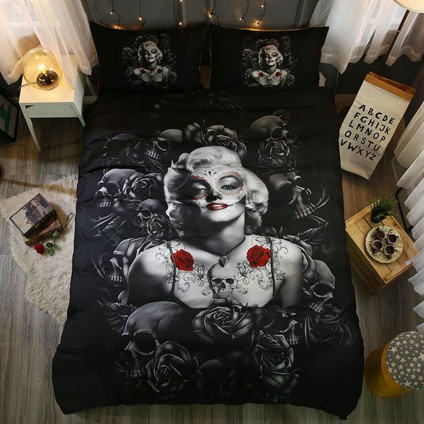 Marilyn Monroe Bedding Set Twin Full Queen Size 2 With Pillowcase