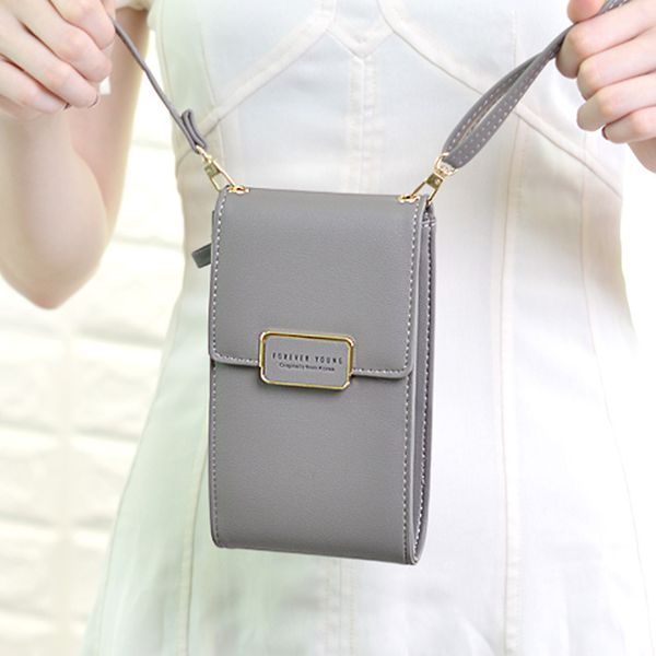 

women's shoulder bags retro casual coin card phone bag pu leather ladies crossbody purse female messenger bags for women 2020