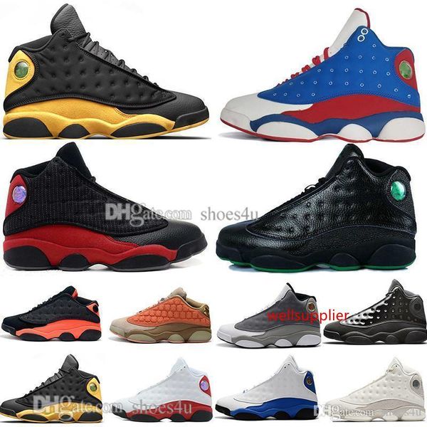 

13 и 13s cap оптовая продажа платье терракотовые румяна мужская баскетбольная обувь чикаго черный инфракрасный кремни разводят мужские спорт